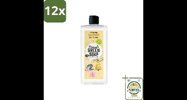 Marcel's Green Soap - Every Day Shampoo - Vanilla & Cherry Blossom - Versterkt & verzorgt - 300 ml - Voordeelverpakking - 12 stuks - Biologische shampoo - Vegan shampoo