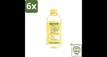 Garnier - SkinActive - Micellair Water - Vitamine C - Reinigingswater - 400 ml - Voordeelverpakking - 6 stuks - Vitamine C - Garnier