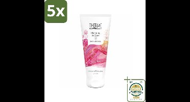 5 x Therme - Blooming Selfcare - Douche Satin - Verfrissend - Verzorgend - 200ml - Grootverpakking - Selfcare Douche - Bloemige Geur - Verzorgende Douche - Zachte Douche - Wellnessbeleving