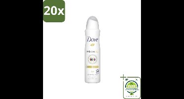 20 x Dove Deodorant Spray - Invisible Care - 150 ml - Grootverpakking - Deodorant - Aluminiumvrije Deodorant - Dove Deodorant - Deodorant Spray - Langdurige Bescherming