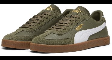PUMA Puma Club II Era Unisex Sneakers - Loden Green-PUMA White