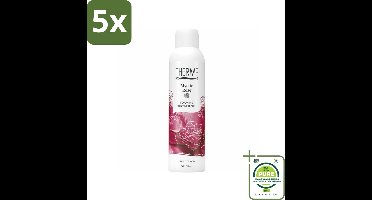 5 x Therme - Shower Foaming ml Mystic Rose - Product - Verzorgend - Verfrissend - 200ml - Grootverpakking - Douchegel - Roze - Verzorgend - Verfrissend - Luxe