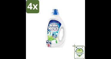 Witte Reus - Vloeibaar Wasmiddel - Witte Was - 19 Wasbeurten - Voordeelverpakking - 4 stuks - Witte was - Vlekkenverwijderaar