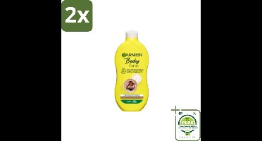 Garnier - Body - Bodylotion - Tonic - Verstevigend & Hydraterend - 400 ml - Voordeelverpakking - 2 stuks - Bodylotion - Hydraterende bodylotion
