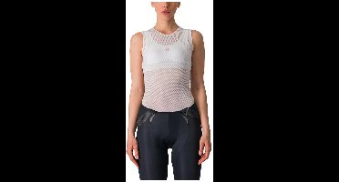 Castelli Pro Mesh Mouwloos Basislaag Beige M Vrouw
