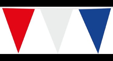 Reuzevlaggenlijn Rood-wit-blauw 10m