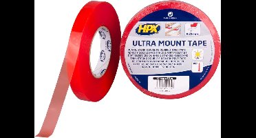 Ultra Mount bevestigingstape - transparant 19mm x 50m