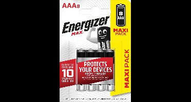 Energizer Max - AAA batterijen - 8 stuks