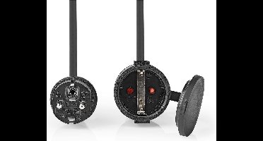 Nedis Verlengkabel Male - Female - Type-F (CEE 7/7) - Randaarde stekker - 10.0 m - 3680 W - 250 V AC 50/60 Hz - Soort aarding: Zijcontacten - Hoek van stopcontact: 90 ° - IP44 - H07RN-F 3G 1.5 mm²