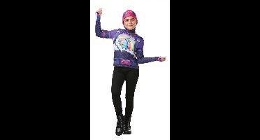 Brite Bomber Fortnite™ t-shirt en muts voor tieners - Verkleedkleding - Carnavalskleding