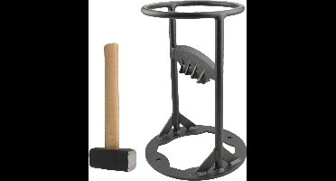 Profeco houtklover Ø22cm - Houtkliever | Houtsplijter - incl. Moker 1kg