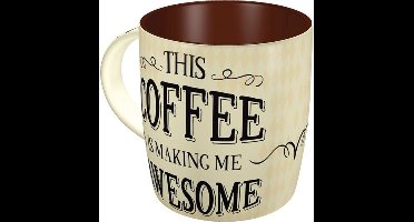 Nostalgic Art koffiemok This Coffee is making me Awesome