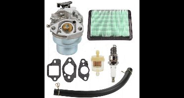 Mmgoqqt- Carburetor Set - Vervangende Onderdelen - Geldt voor Honda GCV160 - Met Luchtfilter Oplosfilter
