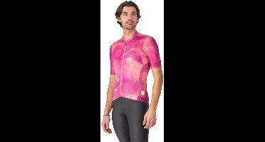 Castelli #giro Espresso Korte Mouw Wielertrui Roze L Man