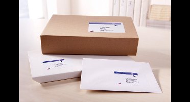 Avery verzendlabels, 199,6 x 289,1 mm, wit