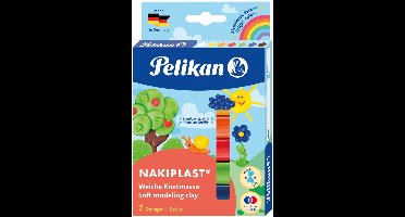 Pelikan 622712 materiaal voor pottenbakken en boetseren Boetseerklei 125 g Meerkleurig 1 stuk(s)