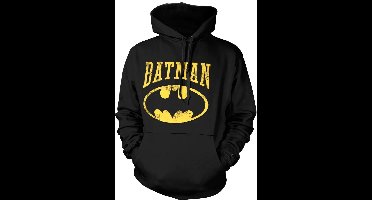 Batman Vintage Big Tall Hoodie WB-3-BAT028-H50-9 Black-5XL