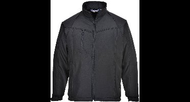 Portwest Oregon Softshell Jas voor heren (3L) TK40 - Zwart - XXL