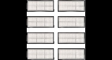 (8 Stuks) HEPA Filter gescht voor Roborock S7 S7+ S7 MaxV S7 MaxV Plus S7 MaxV Ultra S8 Pro Ultra S8 S8+, Robot Stofzuiger Filter Accessoire Kit, Vervangende Onderdelen 8 Filters