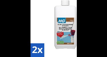 2 x HG Kunststofreiniger Extra Sterk 1 liter - Kunststofvloer Reiniger - Vloerreiniger - Hardnekkig Vuil - Vet Verwijderen - Vinyl Vloer