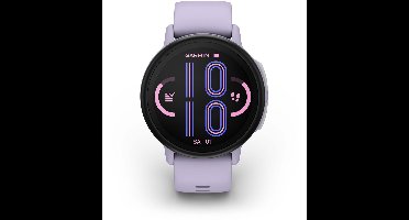 Garmin Bounce 2 - Smartwatch voor kinderen - 43 mm - AMOLED - Live locatie-tracking - Paars