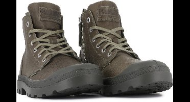 PALLADIUM Unisex Pampa Zip Leather ESS Boots Enkellaars 76888-308 Groen