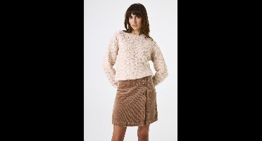 GARCIA Dames Effen Rok Bruin