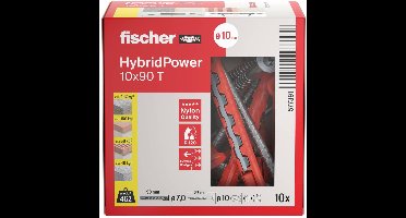 Fischer 577391 HybridPower Deuvelset 90 mm 10 stuk(s)