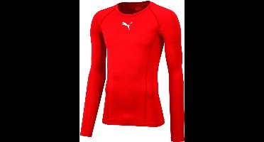 Puma Shirt LIGA Baselayer Tee Longsleeve 655920 Puma Red-M