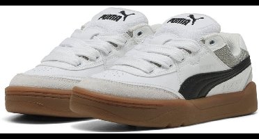 Puma Kinder Schuhe Low Park Lifestyle SK8 Jr 401949 Puma White-Puma Black-Feather Gray-37