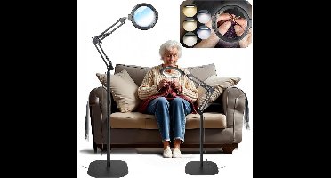 DailySupplies® Loeplamp met Standaard - Lamp met Led Verlichting