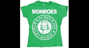 Marilyn Monroe Damen Girly T-Shirt SH-5-15139-H10-5 Green-S