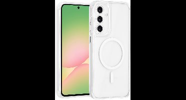 TUNIQ Back cover voor Galaxy A56 - MagSafe - Antishock - Transparant