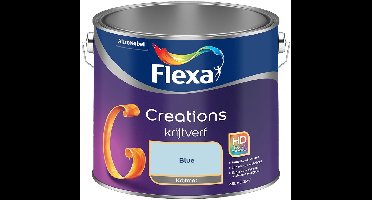 Flexa - Creations Muurverf Krijt - Blue - Mengverf - 2.5 L