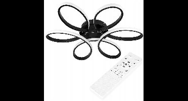 77W LED-plafondlamp met afstandsbediening, 3000-6500K, dimbaar