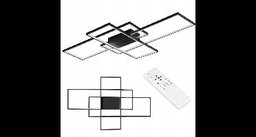 LED Plafondlamp 130W Dimbaar Kleurtemperatuur 3000-6500K met Afstandsbediening