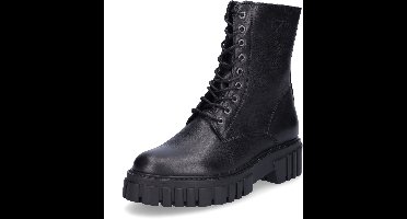 Palpa dames veterlaarsjes zwart