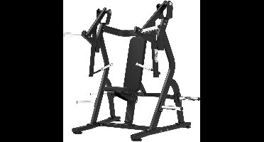 Tunturi Platinum Chest Press Krachtstation - Fitnessapparaat voor borst training - Plate loaded homegym - 200 kg maximaal gewicht - V-series