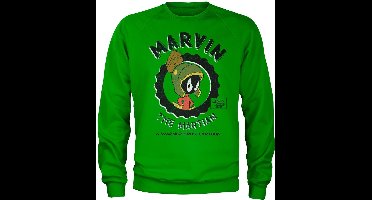 Looney Tunes Sweatshirt Marvin The Martian Sweatshirt WB-3-LT014-H90-17 Green-XL