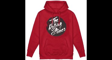 The Rolling Stones Vintage Sticker Heren Trui met capuchon - rood - L