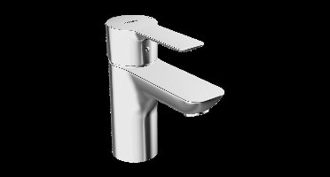 Hansa Ligna - Wastafelkraan met afvoergarnituur, chroom 06072203