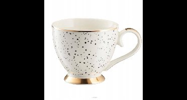 Jumbo Mok SABBIA 450 ml - Handbeschilderd met goud