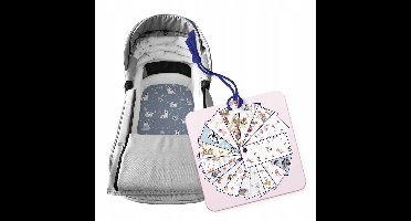 Adamex Belissa Kinderwagenonderlegger - Katoen met Elastiek