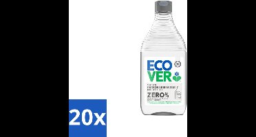 Ecover - Afwasmiddel ZERO - Parfumvrij - 450 ml - Bulkverpakking - 20 stuks