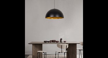 Asir - kroonluchter - zwartgoud - 60 × 126 × 60 cm