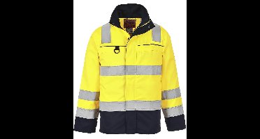 Portwest Hi-Vis Multi-Norm Jack FR61 - Geel/Marine - XL