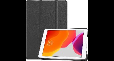 Tri-fold smart case hoes voor iPad 10.2 (2019 / 2020 / 2021) - zwart