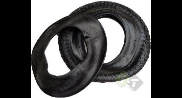 Binnen en Buitenband - Buitenband en binnen band samen - Een set 4.80 / 4.00-8