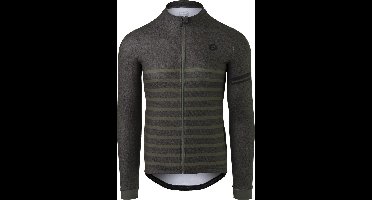 AGU Melange Fietsshirt Lange Mouwen Essential Heren - Groen - S