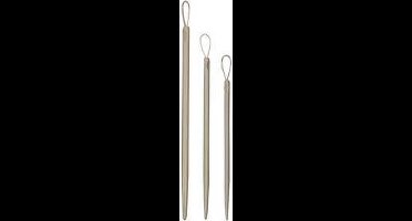 Garennaald, L: 6+7+8,5 cm, 3 stuk/ 1 doos